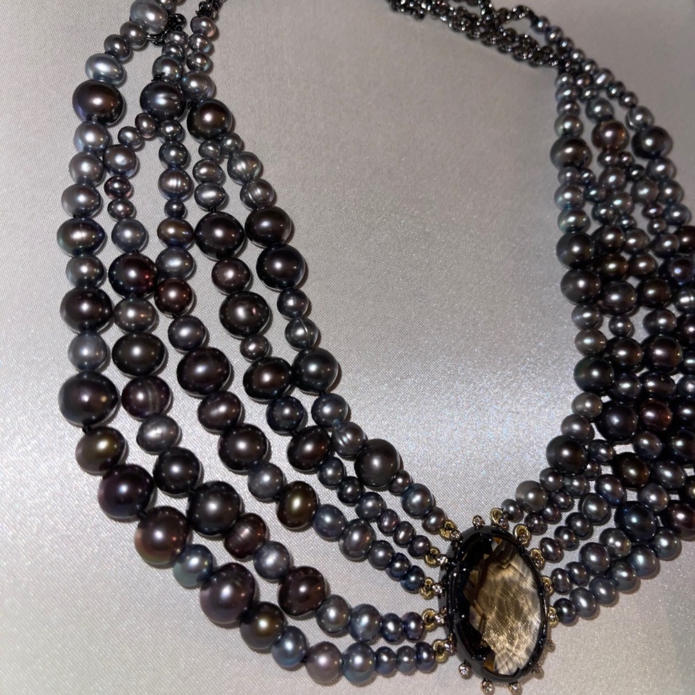 Alexis Bittar pearl necklace